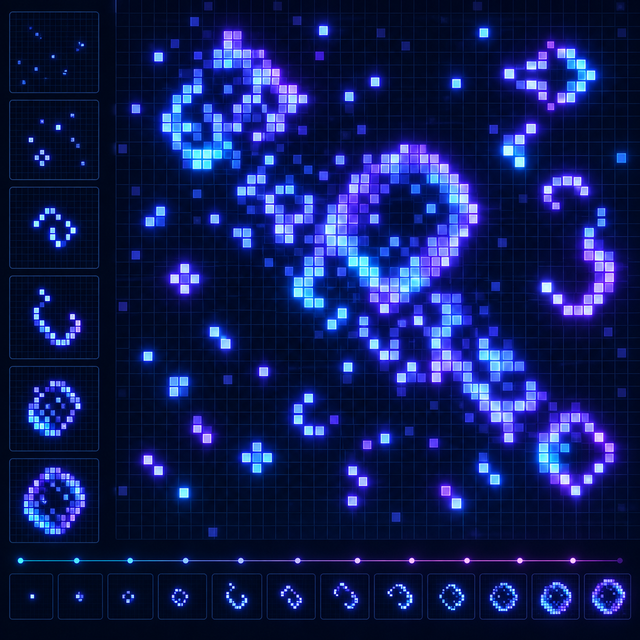 Aperçu du projet Jeu de la vie et algorithmes génétiques